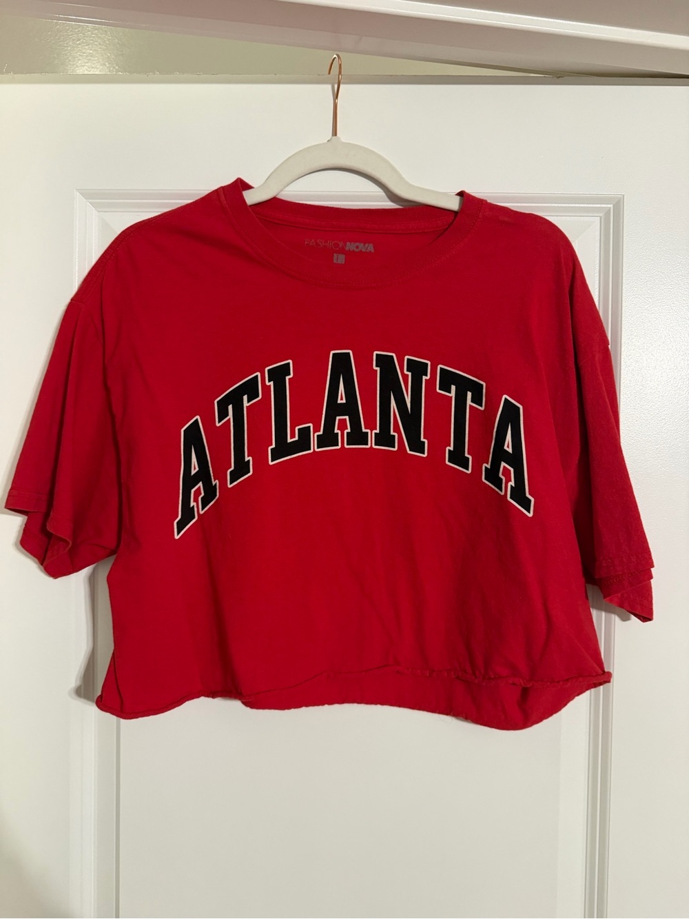 Fashion Nova Red Graphic Tee